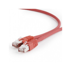 CableXpert 0.5 m - Cat6a - S/FTP (S-STP) - RJ-45 - RJ-45 - Rouge PP6A-LSZHCU-R-0.5M