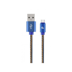 CableXpert 1m USB A - USB C - USB 2.0 480 Mbit/s Blau CC-USB2J-AMCM-1M-BL