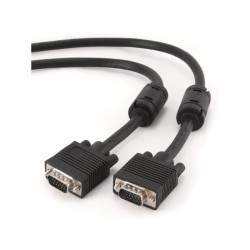 CableXpert 10 m - VGA (D-Sub) - VGA (D-Sub) - Noir - Mâle/Mâle CC-PPVGA-10M-B