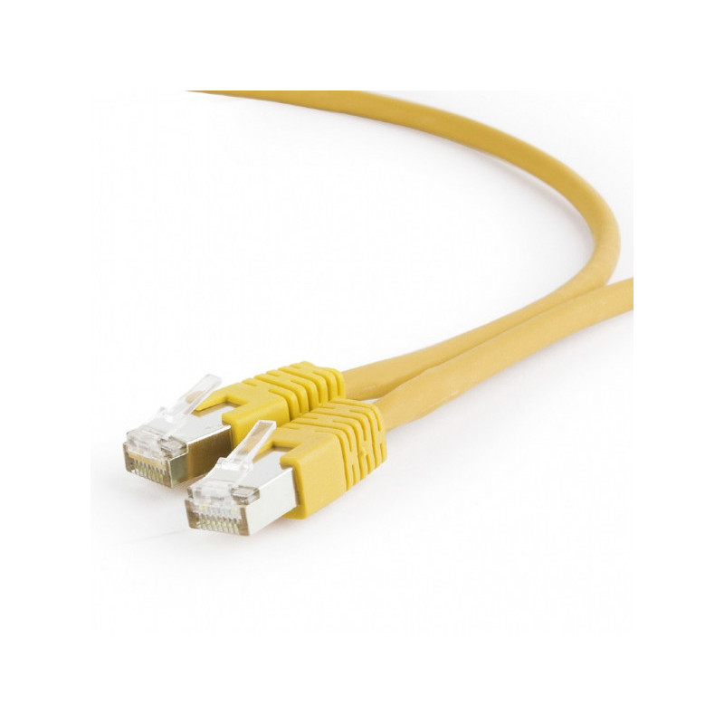 CableXpert 2 m - Cat6 - S/FTP (S-STP) - RJ-45 - RJ-45 - Jaune PP6A-LSZHCU-Y-2M CableXpert 2 m - Cat6 - S/FTP (S-STP) - RJ-45 - RJ-45 - Jaune PP6A-LSZHCU-Y-2M