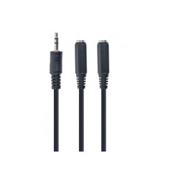 CableXpert CABLE AUDIO SPLITTER 3.5MM/10CM WHT CCA-415-0.1M