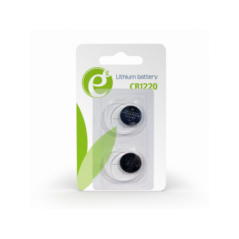 EnerGenie Pile bouton CR1220 - Pack de 2 - EG-BA-CR1220-01 EnerGenie Pile bouton CR1220 - Pack de 2 - EG-BA-CR1220-01