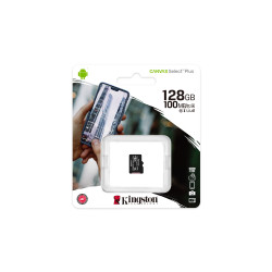 Kingston MicroSD 128GB Kingston SDXC Canvas+ (Class10) o.Ad SDCS2/128GBSP