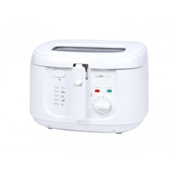 Clatronic Friteuse 1800W FR 3771 (Blanc)