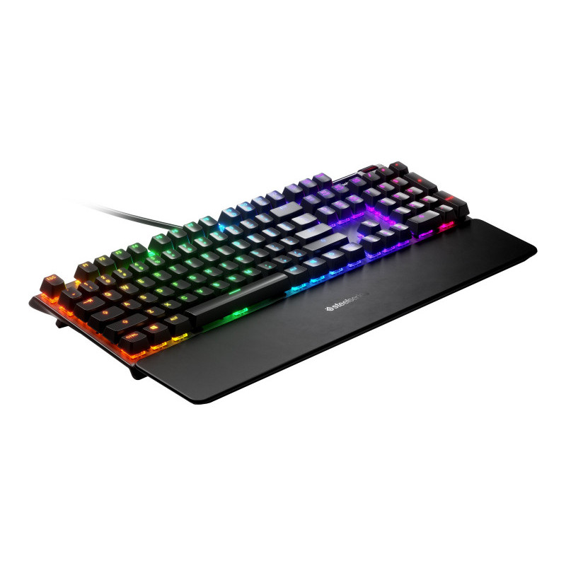 SteelSeries Apex 5 Gaming keyboard. Hybrid Blue. RGB black 64535 SteelSeries Apex 5 Gaming keyboard. Hybrid Blue. RGB black 64535
