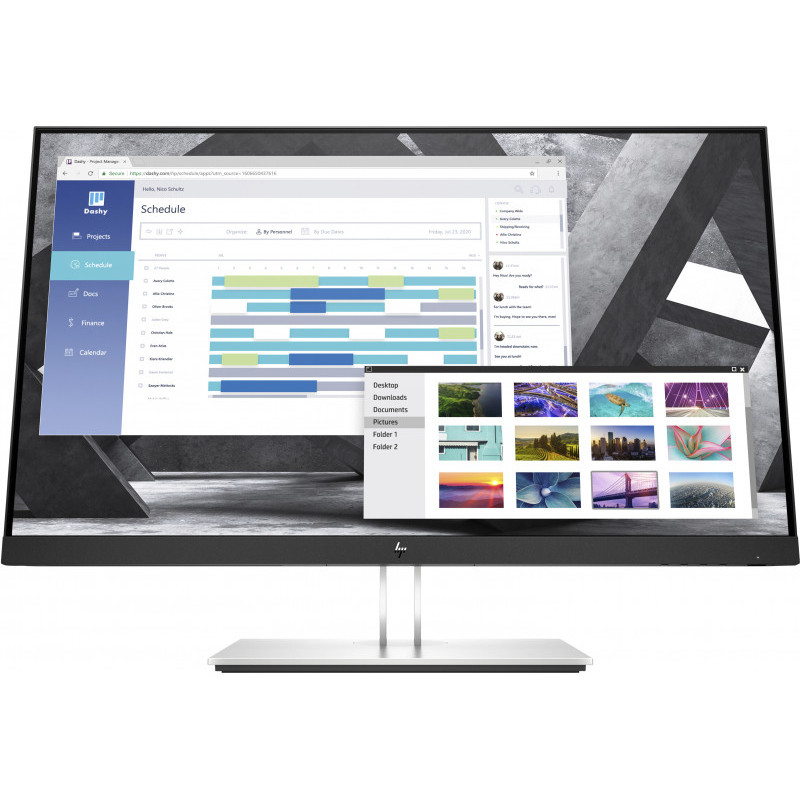 HP LED-Display E27q G4 - 68.6 cm (27) - 2560 x 1440 QHD - 9VG82AA#ABB HP LED-Display E27q G4 - 68.6 cm (27) - 2560 x 1440 QHD - 9VG82AA#ABB
