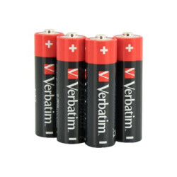 Verbatim Paquet de 10 piles Alkaline. Mignon. AA. LR06. 1.5V - Premium