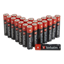 Verbatim Boîte de 24 piles Alkaline. Micro. AAA. LR03. 1.5 V