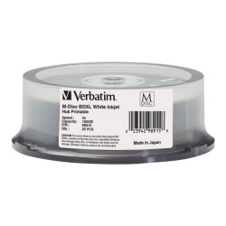 Verbatim M-DISC BD-R XL 100GB/1-4x Cakebox (25 Disc) - Archivmedium