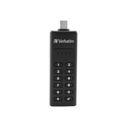 Verbatim USB 3.1 Stick 64GB. Typ C. Secure. Keypad - Retail