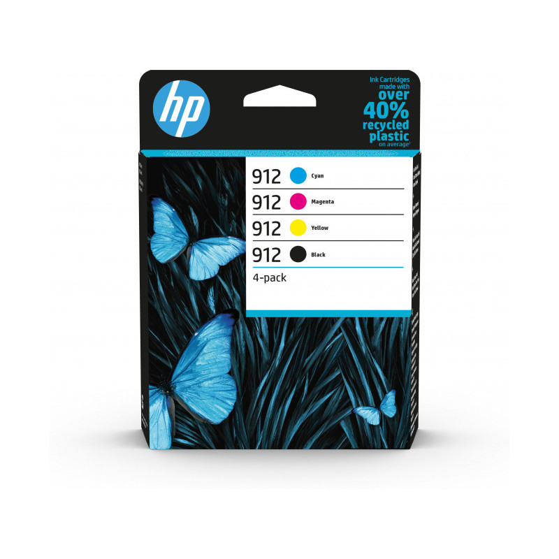 HP Tinten Kombipack 6ZC74AE Black/Color- NR.912/3YL80AE. 6ZC74AE HP Tinten Kombipack 6ZC74AE Black/Color- NR.912/3YL80AE. 6ZC74AE