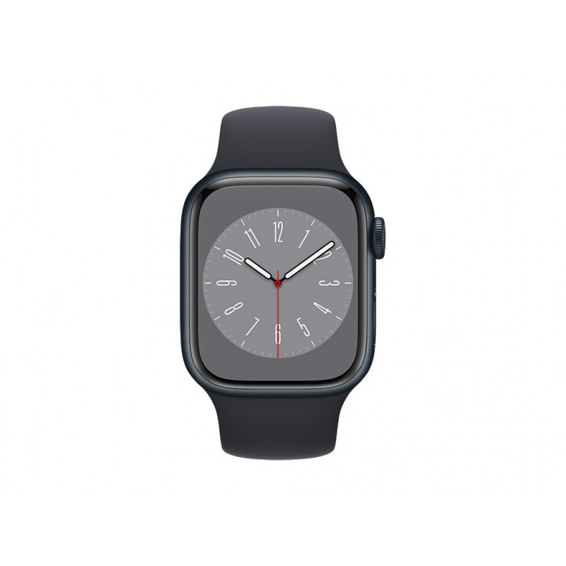 Apple Watch Series 8 GPS 41mm Midnight Aluminium Case Sport Band MNP53FD/A