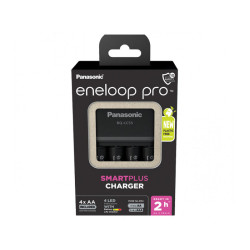 Panasonic Chargeur universel BQ CC55. AA/AAA avec piles. 4x AA 2500mAh