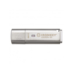 Kingston USB Flash 64 GB 3.2 IronKey Locker 50 AES w/256bit IKLP50/64GB