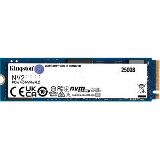Kingston SSD M.2 250 GB NV2 2280 PCIe 4.0 NVMe SNV2S/250G