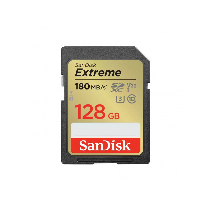 SanDisk SDXC Extreme 128GB - SDSDXVA-128G-GNCIN SanDisk SDXC Extreme 128GB - SDSDXVA-128G-GNCIN