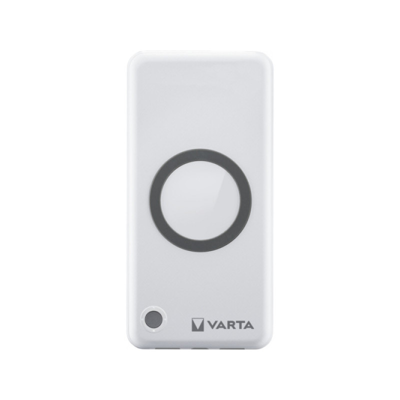 Varta Akku Powerbank. 3.7V/10.000mAh. Wireless. - 1x USB-C