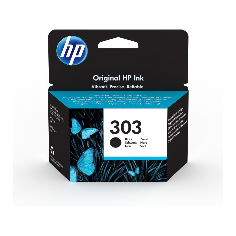 HP Tintenpatrone NR.303/T6N02AE Black T6N02AE HP Tintenpatrone NR.303/T6N02AE Black T6N02AE