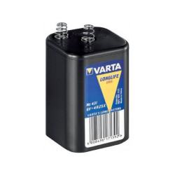 Varta Battery Zink-Kohle. 431. 6V. 8.500mAh. Shrinkwrap (1-Pack)
