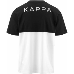 T-shirt à manches courtes homme Kappa Edwin CKD Blanc Noir