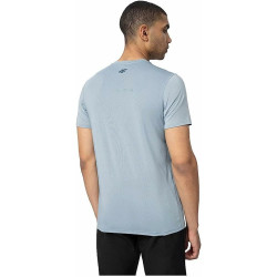 Maglia a Maniche Corte Uomo 4F Fnk M210 Azzurro Chiaro