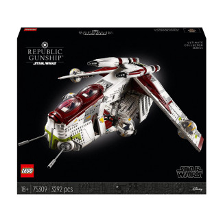 LEGO Star Wars - L?hélicoptère de combat de la République (75309)