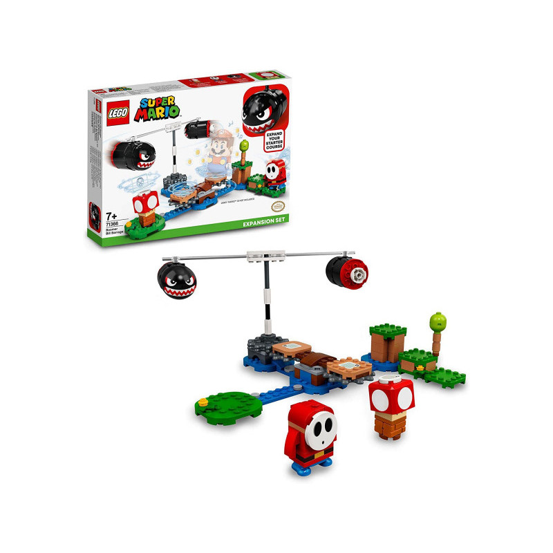 LEGO Super Mario - Ensemble d\'Extension Barrage de Bill Bourrins (71366)