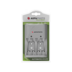 AGFAPHOTO universal battery charger without batteries for AA/AAA/9V