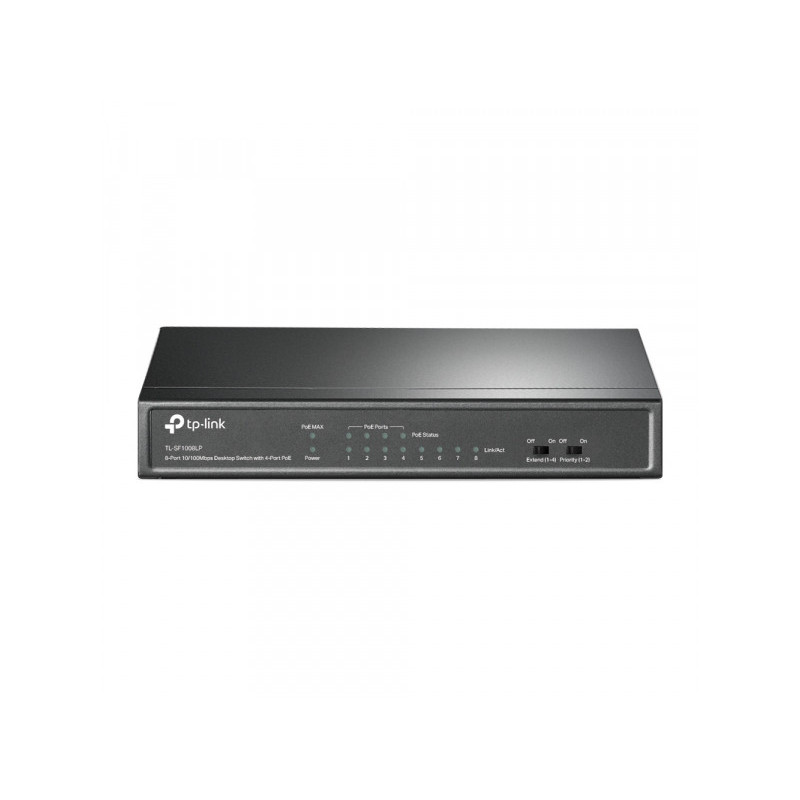 TP-LINK TL-SF1008LP - 10/100 Mbps Desktop Switch - TL-SF1008LP TP-LINK TL-SF1008LP - 10/100 Mbps Desktop Switch - TL-SF1008LP