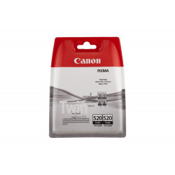 Canon Tinten Doppelpack PGI-520BK 19ml Black - 2932B012