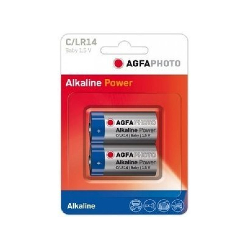 AGFAPHOTO Battery Alkaline Ultra C LR14 1.5V MN1400 (110-802626) AGFAPHOTO Battery Alkaline Ultra C LR14 1.5V MN1400 (110-802626)