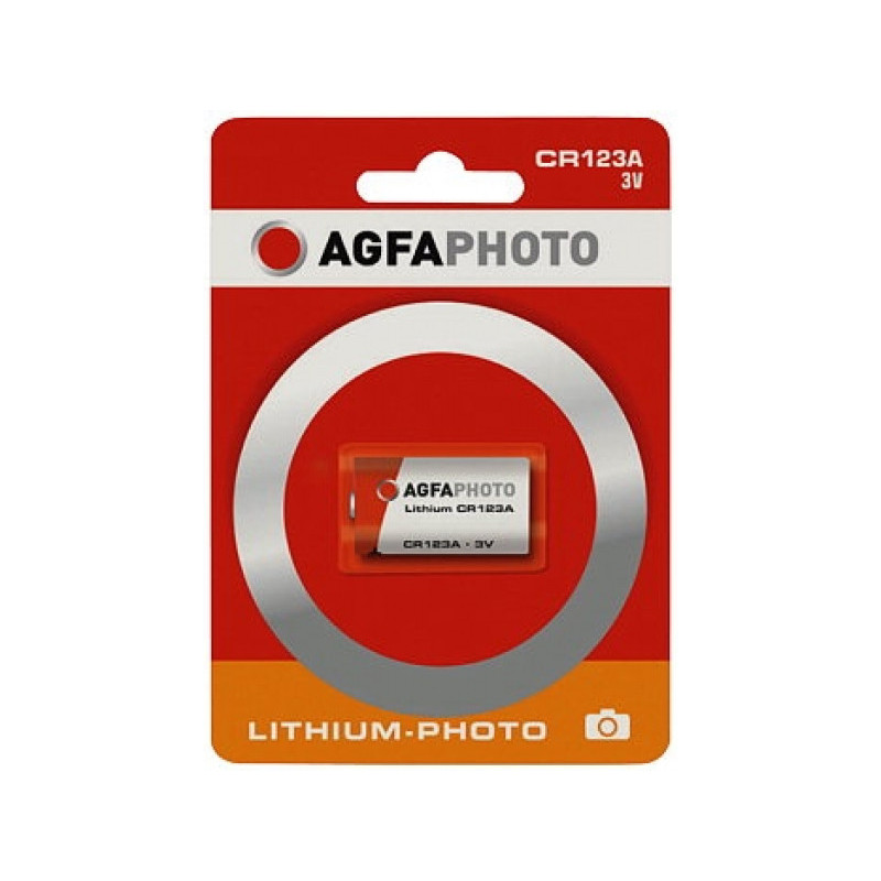 AGFAPHOTO Battery Lithium Photo CR123A 3V (120-802633)