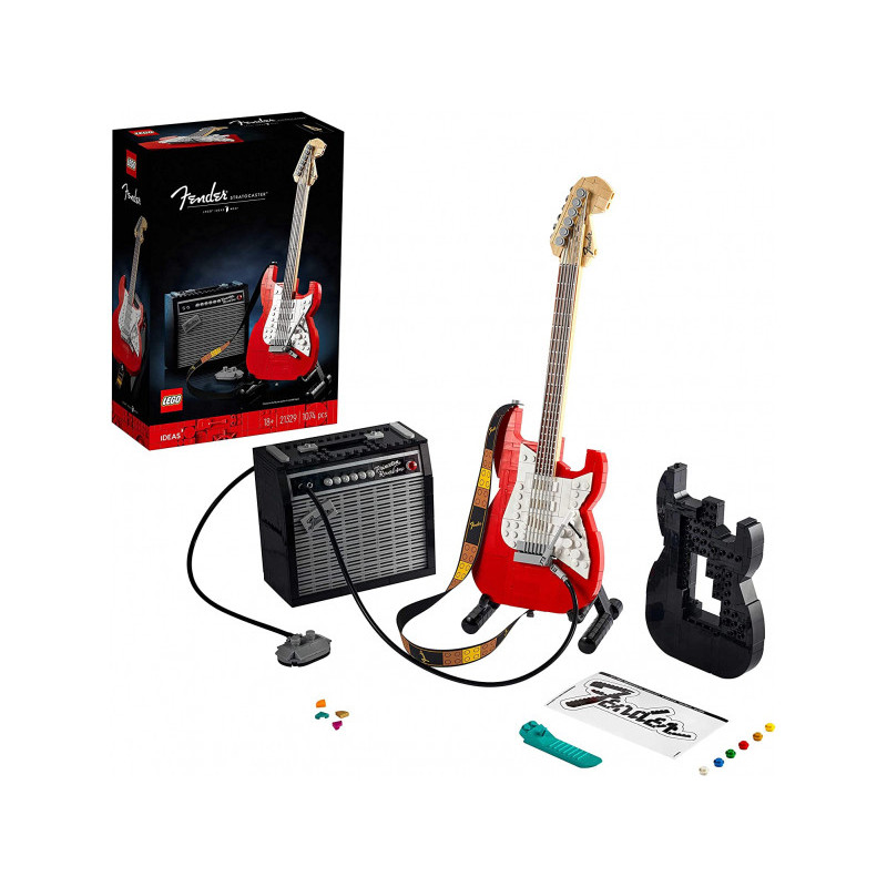 LEGO Ideas - Fender Stratocaster DIY Guitar Kit (21329)