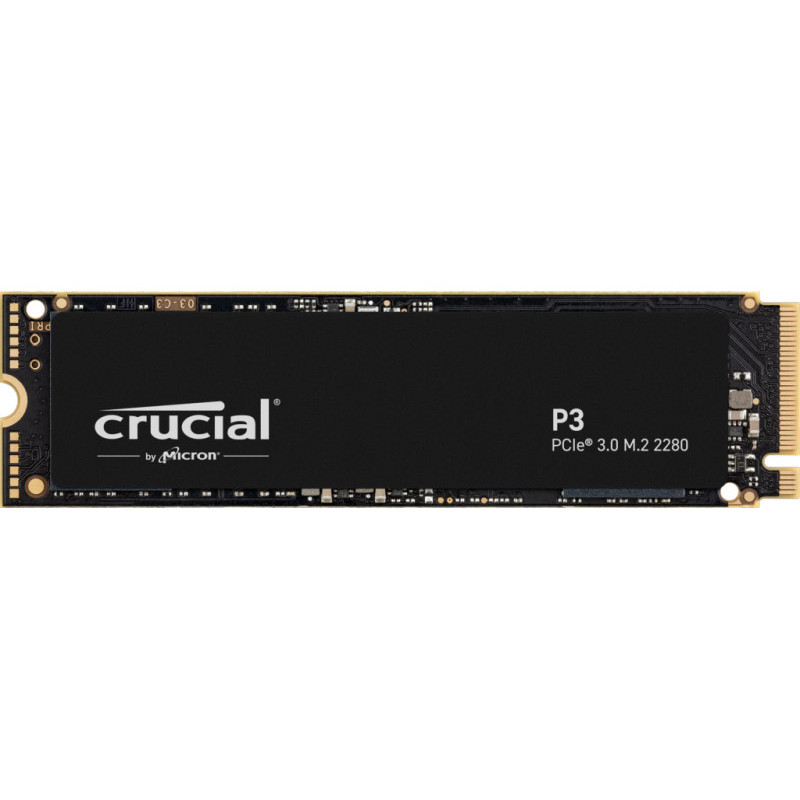Crucial SSD M.2 500GB P3 NVMe PCIe 3.0 x 4 CT500P3SSD8
