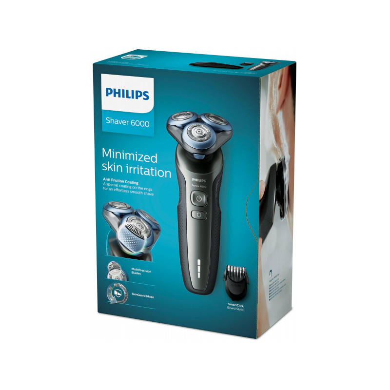 Philips Rasoir électrique 100 % -  étanche Rasoir humide et sec  S6640/44