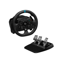 Logitech Volant + pédales- Xbox 360 - 900° - USB - Noir 941-000158