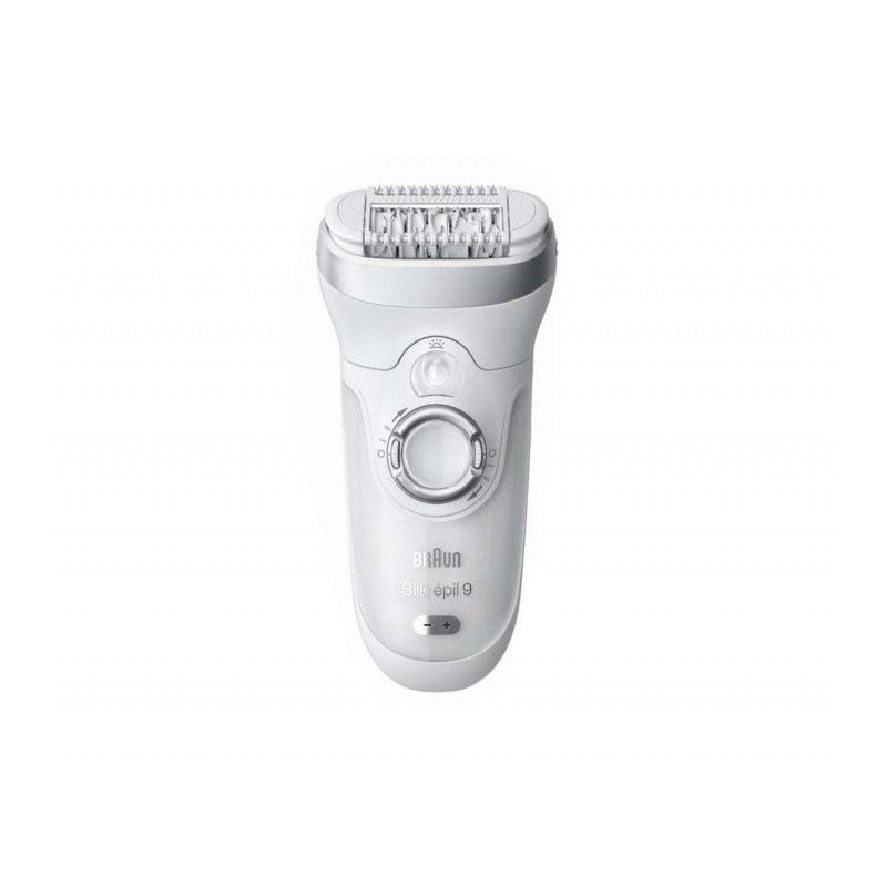 BRAUN Épilateur Wet & Dry Silk-épil 9 SkinSpa SensoSmart? et 5 accessoires. dont une tête du rasoi