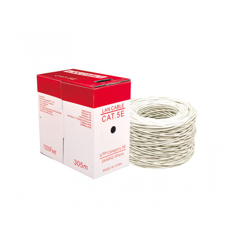 Câble réseau CAT5e FTP - 305m Câble réseau CAT5e FTP - 305m