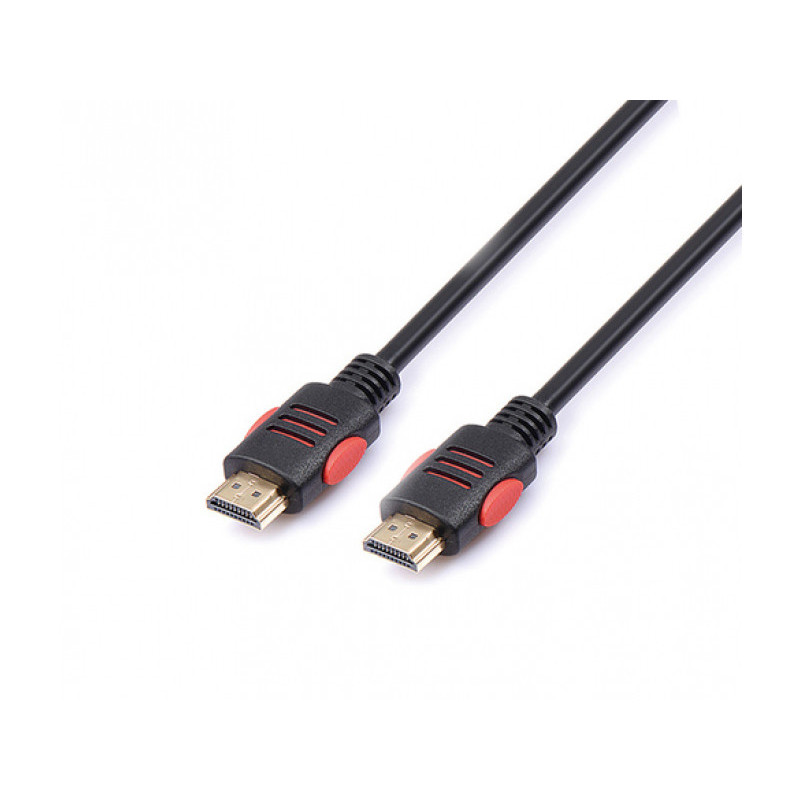 Reekin HDMI Câble - 3.0 Mètre - FULL HD 4K Black/Red (High Speed w. Eth.) Reekin HDMI Câble - 3.0 Mètre - FULL HD 4K Black/Red (High Speed w. Eth.)