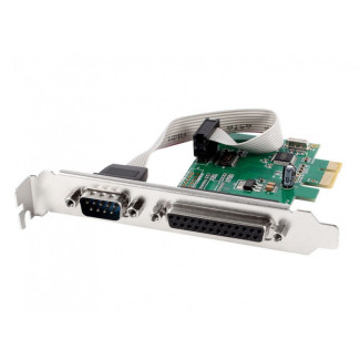 Gembird Carte port serie + lpt. PCI Express. profile bas PEX-COMLPT-01