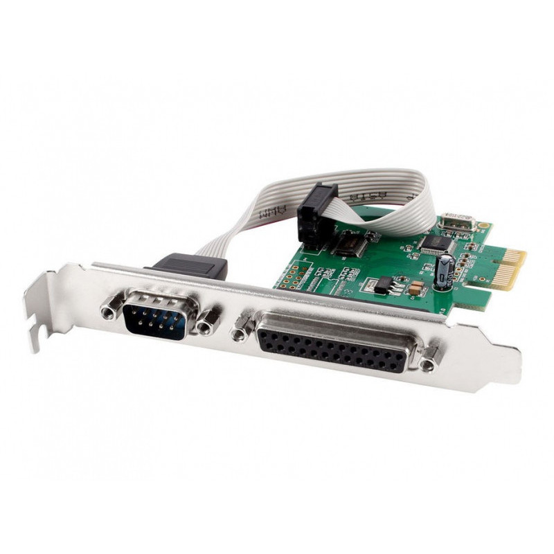 Gembird Carte port serie + lpt. PCI Express. profile bas PEX-COMLPT-01 Gembird Carte port serie + lpt. PCI Express. profile bas PEX-COMLPT-01
