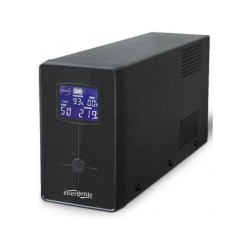 EnerGenie Onduleur avec USB et écran LCD. 850 VA. noir EG-UPS-032