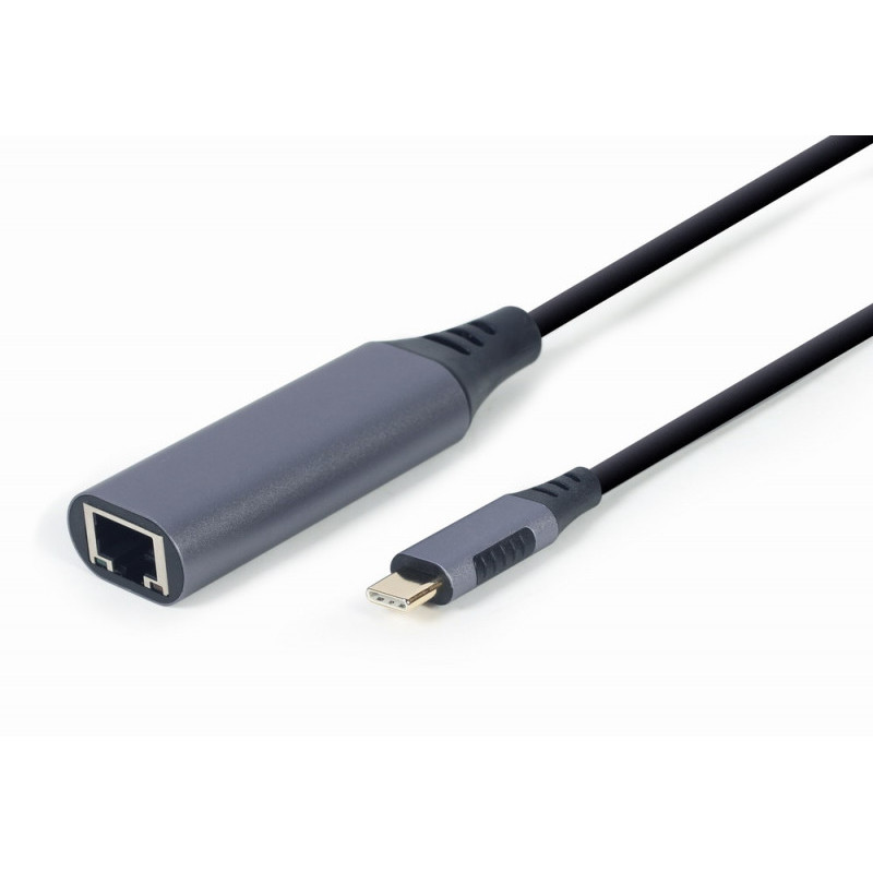 CableXpert USB-C connector to Gigabit Ethernet LAN adapter - A-USB3C-LAN-01 CableXpert USB-C connector to Gigabit Ethernet LAN adapter - A-USB3C-LAN-01