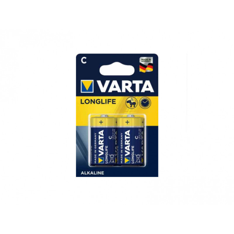 Varta battery Alkaline Longlife C LR14 1.5V (04114 101 412) Varta battery Alkaline Longlife C LR14 1.5V (04114 101 412)