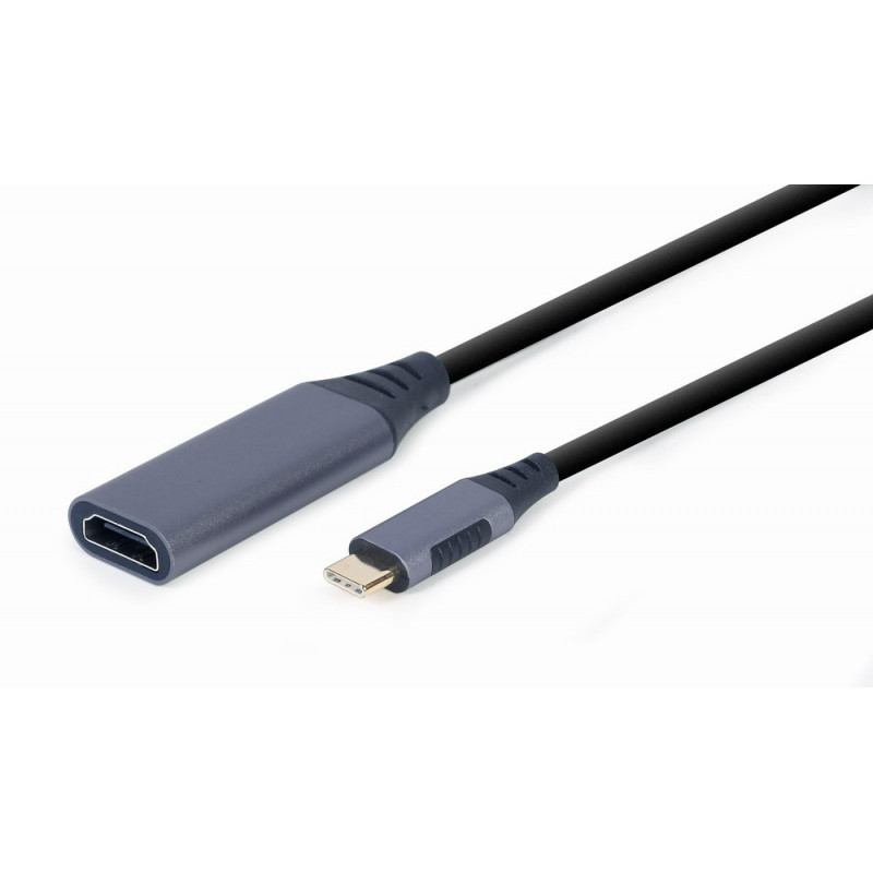 CableXpert USB Typ-C HDMI Display-Adapter. Space Grau - A-USB3C-HDMI-01 CableXpert USB Typ-C HDMI Display-Adapter. Space Grau - A-USB3C-HDMI-01
