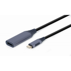 CableXpert USB Typ-C HDMI Display-Adapter. Space Grau - A-USB3C-HDMI-01
