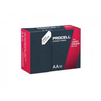 Duracell Pack de 10 piles PROCELL Intense Mignon. AA. LR06. 1.5V