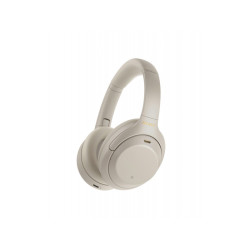 Sony Casque sans fil à réduction de bruit Argent WH1000XM4S.CE7