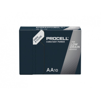 Duracell Pack de 10 piles PROCELL Constant Mignon. AA. LR06. 1.5V