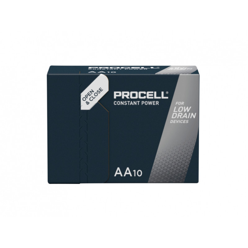 Duracell Pack de 10 piles PROCELL Constant Mignon. AA. LR06. 1.5V Duracell Pack de 10 piles PROCELL Constant Mignon. AA. LR06. 1.5V